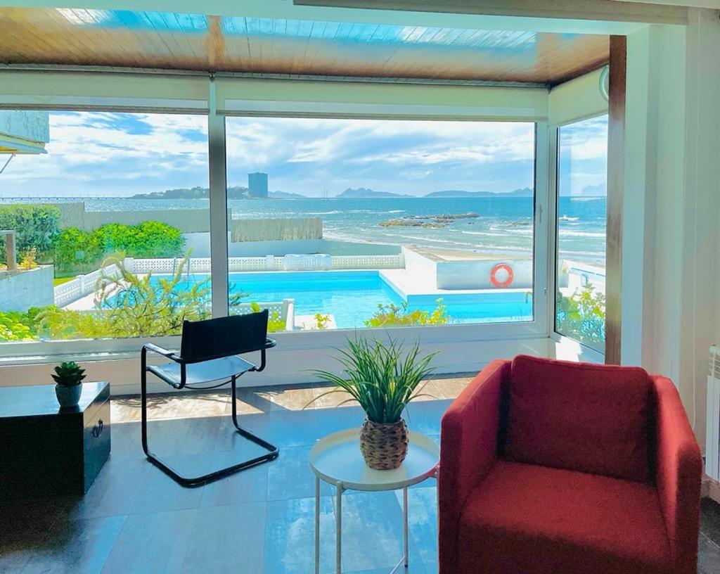 Luxury Views Canido, Beach Acces Comarca de Comarca de Vigo Buitenkant foto
